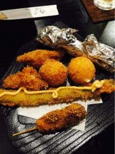 胡麻切りそばと創作串揚げ おおの