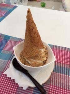 Natural soft cream Cafe MIRUKA