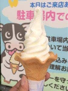 田嶋牧場のソフトクリーム屋