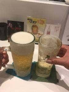 ホルモン串焼き 丸高