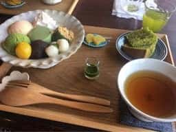 和cafe Leaf Heart 牛島製茶 筑後けやき通店