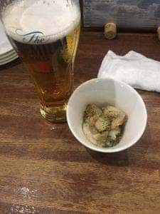 鉄板焼き 波打