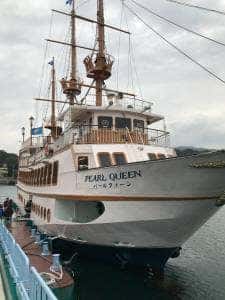 九十九島遊覧船 パールクィーン ドリンクコーナー