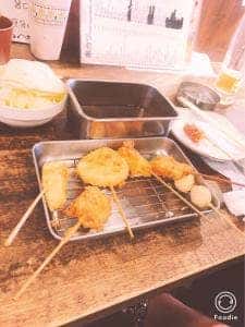 串カツホルモン 七福 通天閣店