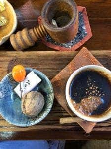 土蔵の喫茶 十輪