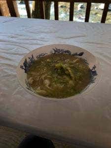 香嵐渓 刀削麺