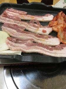 韓国食堂 牛菜