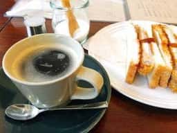 カフェ 珈琲 ほっぷ 吹田市 有機野菜とカツサンドの喫茶店