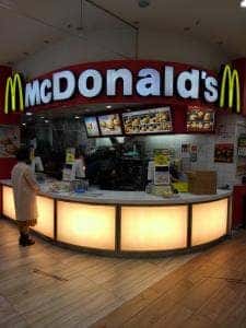 マクドナルド 国領イトーヨーカドー店