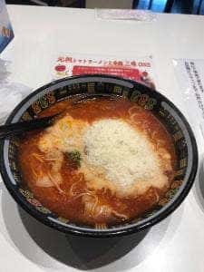 元祖トマトラーメンと辛めん 三味 十日えびす店
