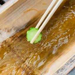 丘のまち停車場 - 流しそうめん