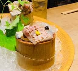 生本まぐろ 炊き餃子 井上