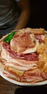炭火焼肉 波
