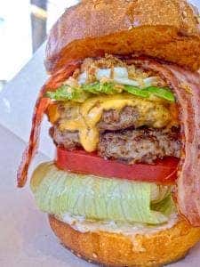 会津バーガー Lucky Smile