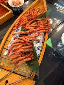 城山荘 食事会場