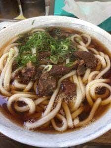 肉うどん 直