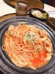 パスタの釜