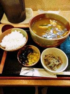 かれーうどん 椿