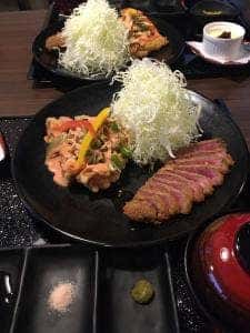 国産牛かつ 鶏南蛮 よし川