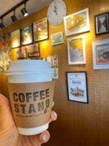 COFFEE STAND OSAKA EDOBORI blue-Line