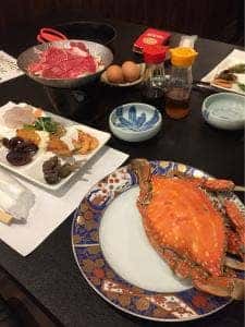 鶴荘 食事会場