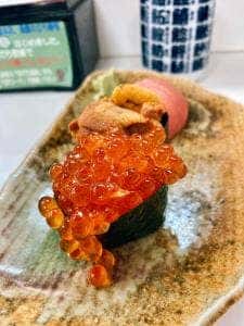魚庭の立ち寿司