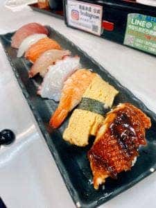 魚庭の立ち寿司