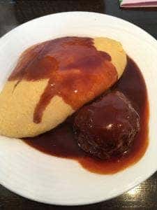 蘭亭オムライス