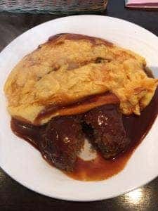 蘭亭オムライス