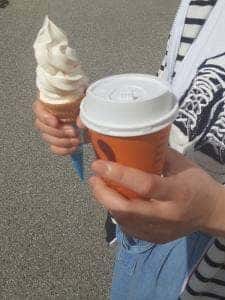 上高地ソフトクリーム