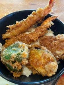 海老四天丼