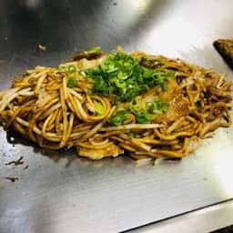 鶏モツお好み焼き 元