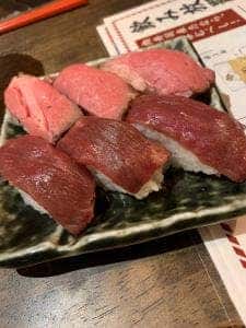 上野 肉寿司
