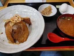 炭焼・焼豚定食 平家