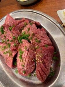 焼肉 牛の涎