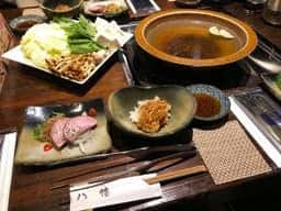 郷土料理・黒豚しゃぶ鍋・ぞうすい 八幡