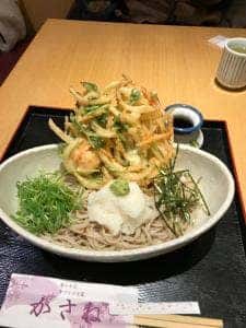 香りそばと手づくり豆富かさね