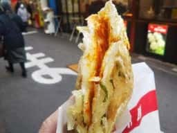 忠将葱抓餅