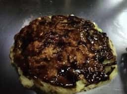 鶏モツお好み焼き 元