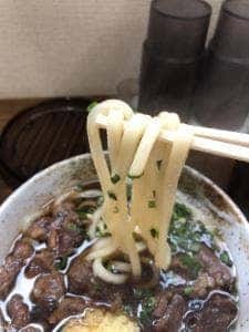 肉うどん 直