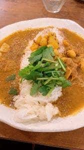 カリー パクチー