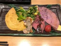 アンナのガレットと焼酎