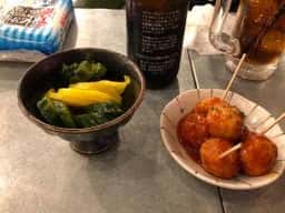 オクヨシ精肉所 アメ横ガード下飲食街