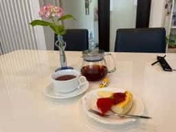 おはなしCafe 白い花
