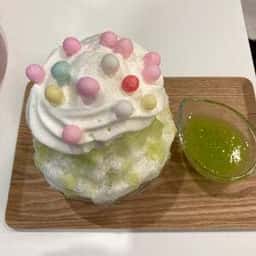 天然氷のかき氷 ひめじ官兵衛堂