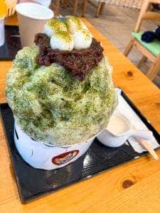 かき氷専門店 線香花火