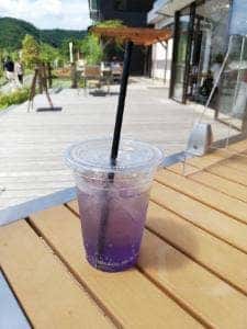 富士山の見えるカフェ