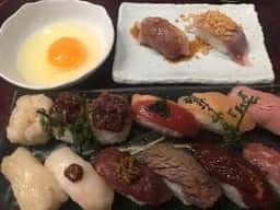 秋葉原 肉寿司