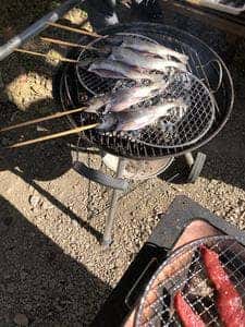 高水山源流の釣り堀 古民家