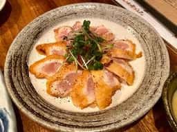 鶏おでんと出汁割り日本酒 ふぁるこ